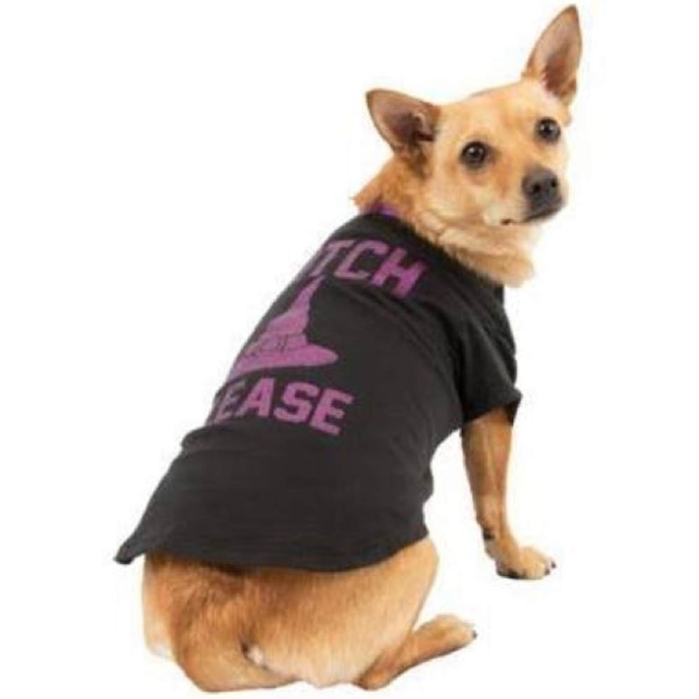 Witch Please Halloween Party Dog costume Shirt Small - Picture 2 of 7